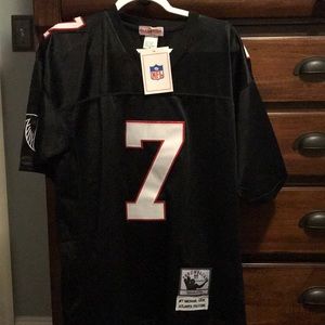 mike vick black falcons jersey